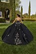 Mori Lee 89435 Floral Embroidery Spaghetti Straps Sweet 16 Gown