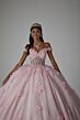 Mori Lee 89456 Off-The-Shoulder Sweetheart Neck Sweet 16 Gown