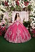 Mori Lee 89501 Sheer Cape Petal Train Pleated Skirt Dress