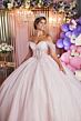 Mori Lee 89502 Sheer Corset Bodice Removable Sleeve Dress