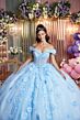 Mori Lee 89505 Off-The-Shoulder Back Bow Sheer Sleeve Dress
