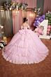 Mori Lee 89509 Off-The-Shoulder Pannier Skirt Sheer Bodice Dress