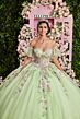Mori Lee 89510 Ruffle Hem Sheer Bodice Removable Sleeve Dress