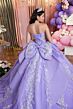 Mori Lee 89511 Beaded Sheer Bodice Petal Train Dress