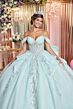 Mori Lee 89511 Beaded Sheer Bodice Petal Train Dress