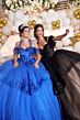 Mori Lee 89513 Illusion Side Back Bow Streamer Cold-Shoulder Dress