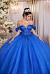 Mori Lee 89523 Rosette Sleeve Sweetheart Neck Dress