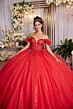 Mori Lee 89523 Rosette Sleeve Sweetheart Neck Dress