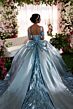 Mori Lee 89525 Detachable Strap Foldover Neck Metallic Dress