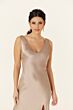 Mori Lee 21835 Tie Back Front Slit Bridesmaid Dress