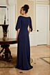 Mori Lee MGNY 72829 Hanging Sleeve Scoop Neck Dress