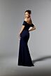 Mori Lee MGNY 72919 Off-The-Shoulder Short Sleeve Dress
