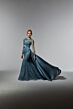Mori Lee MGNY 72937 Illusion Neck Keyhole Back Dress