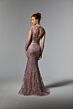 Mori Lee MGNY 72937 Illusion Neck Keyhole Back Dress