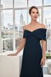 Mori Lee 73114 Asymmetric One-Shoulder Bow Dress