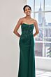 Mori Lee 73126 Draped Skirt Strapless Scoop Neck Dress