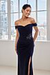 Mori Lee 73134 Sweetheart Neck Draped Off-The-Shoulder Dress