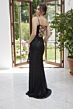 Mori Lee 49103 Ruffle Slit Lace-Up Sequin Dress