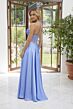 Mori Lee 49104 Floral Neckline Sheer Corset Dress