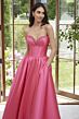 Mori Lee 49107 Strapless Sweetheart Neckline Corset Dress