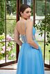 Mori Lee 49114 Illusion Corset Slit Skirt Dress