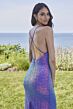 Mori Lee 49123 Criss Cross Back Sequin Dress
