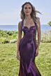 Mori Lee 49124 Criss Cross Back Sweetheart Neck Dress