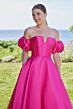 Mori Lee 49129 Detachable Sleeves Lace-Up Dress