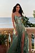 Mori Lee 49135 Sweetheart Neckline Illusion Back Dress
