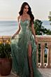 Mori Lee 49135 Sweetheart Neckline Illusion Back Dress