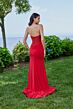 Mori Lee 49151 Embellished Top Slit Skirt Strapless Dress