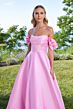 Mori Lee 49178 Floral Sleeves Off The Shoulder Dress