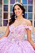 Princesa by Ariana Vara PR30162 Illusion Corset Bodice Sweet 16 Gown