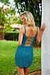 Primavera Couture 4217 Plunging Neckline Embellished Dress