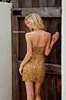 Primavera Couture 4252 Slit Skirt Sweetheart Neckline Dress