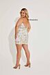 Primavera Couture 14064 Spaghetti Strap Embellished Plus Size Dress