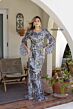Primavera Couture 12171 Cutaway Sleeve Scoop Neck Dress