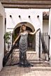 Primavera Couture 12176 Sheer Cape Beaded V-Neck Dress