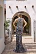 Primavera Couture 12176 Sheer Cape Beaded V-Neck Dress