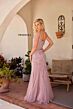 Primavera Couture 13143 Slim Strap Beaded Mermaid Dress