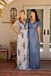 Primavera Couture 13144 Blouson Top Beaded A-Line Dress