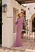Primavera Couture 13151 Bell Sleeve Bateau Neck Dress