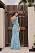 Primavera Couture 13156 Beaded Three Quarter Sleeve V-Neck Dress
