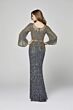 Primavera Couture 3378 Bell Sleeve Embellished Dress