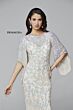 Primavera Couture 9713 Cutaway Sleeve Scoop Neck Dress