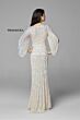 Primavera Couture 9713 Cutaway Sleeve Scoop Neck Dress