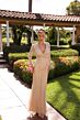 Primavera Couture 12209 Long Sleeve V-Neck Dress