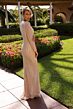Primavera Couture 12209 Long Sleeve V-Neck Dress