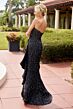 Primavera Couture 12212 Strapless Straight Neck Dress