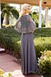 Primavera Couture 13162 Cape Sleeve A-Line Dress